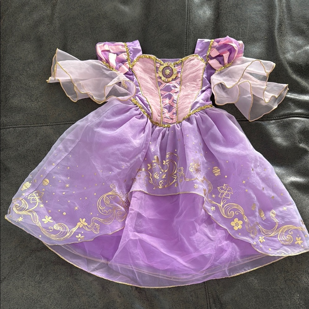 Disney Rapunzel Kids Princess Costume Dress